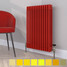 CT3-C-750-RED-TH - Classic Red 3 Column Radiator H750mm x W806mm CT3-C-750-RED-TH - Classic Red 3 Column Radiator H750mm x W806mm